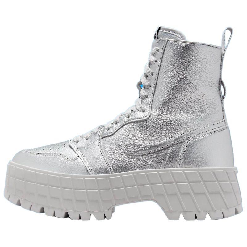 

Jordan 1 Brooklyn Metallic Silver Neutral Grey Women s Jordan FJ5737-002 36.5 серебряный