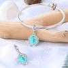 Sparkling Copper Winter Snowflake Charm Fit Original Bracelet Christmas Snowman Elk Charms Diy Holiday Jewelry Gift