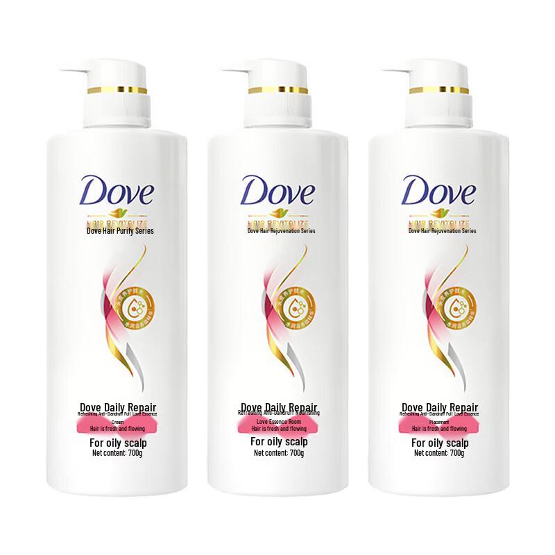 

Dove Ежедневный кондиционер против перхоти Тройная упаковка