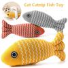 Plush Wavy Little Fish Cat Toy for Kitten Exercise and Play  Indoor Cat Toy Pillow for Pets Household Supplies