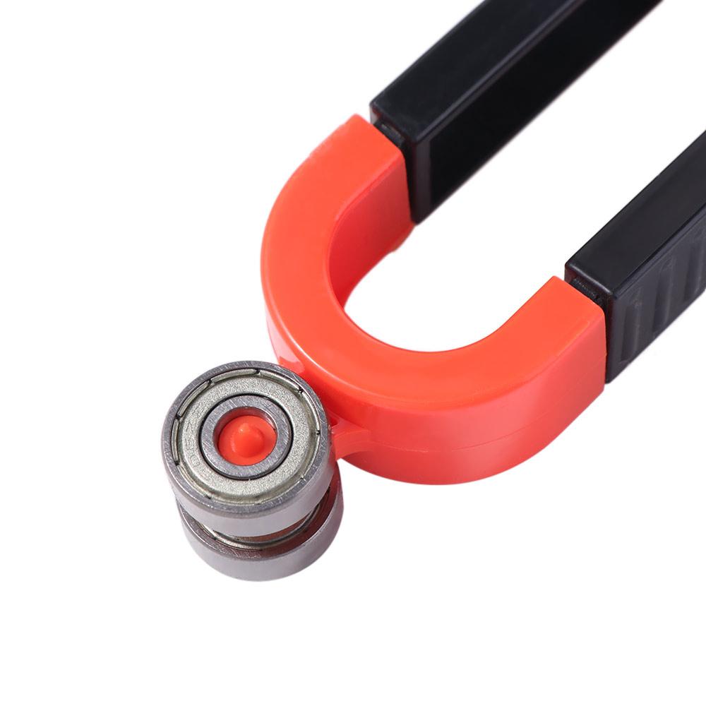 Precise Profile Scribing Ruler Adjustable Locking Woodworking Measuring Gauge Border Drawing