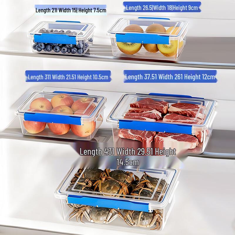 Glamorous 5L Kitchen Refrigerator Food Storage Container
