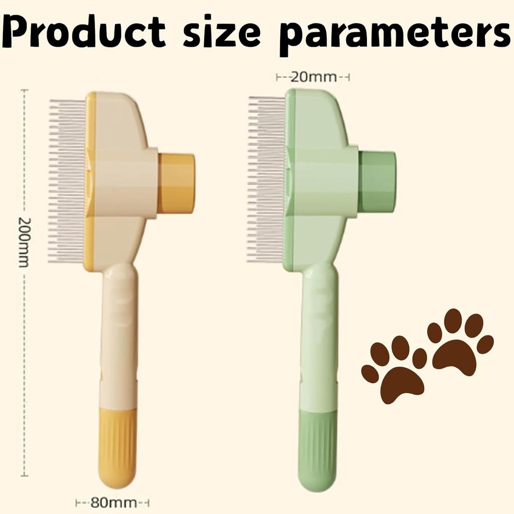 Dog Hair Remover Brush Cat Dog Hair Grooming and Care Comb for Long Hair Pet Removes Hairs Cleaning Bath Brush Dog Supplies