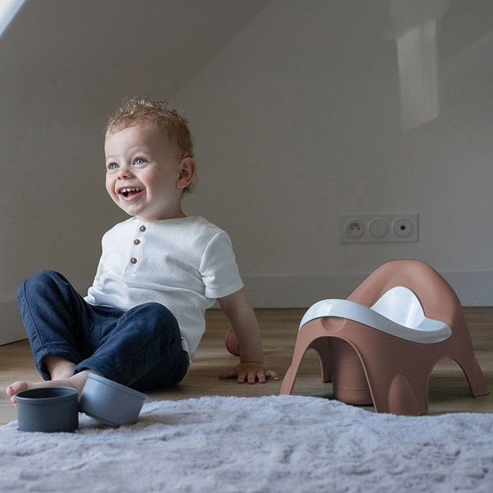 Pot d'apprentissage - THERMOBABY - IDEO - Rose câlin