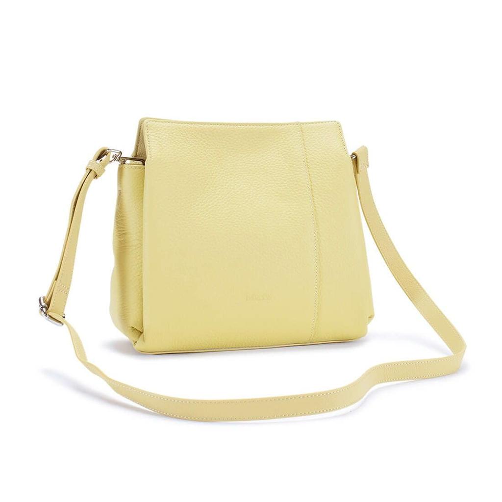 Barcos Cowhide Leather Simple Easy to Light Pink Handbag/Shoulder Bag, 2-Way, Women's, Design, Organize, Durable, Scratch-Resistant,