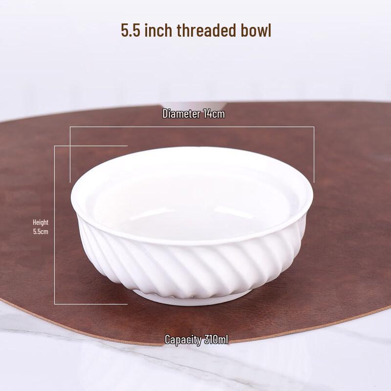 Ruhan Ceramic Lidless Stewing Bowl Set