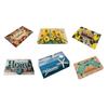Summer Spring Doormat Floral Lemon Prints Welcome Mat Non-Slip Washable Floor Mat for Home Entrance Front Porch Indoor Outdoor Kitchen Bathroom