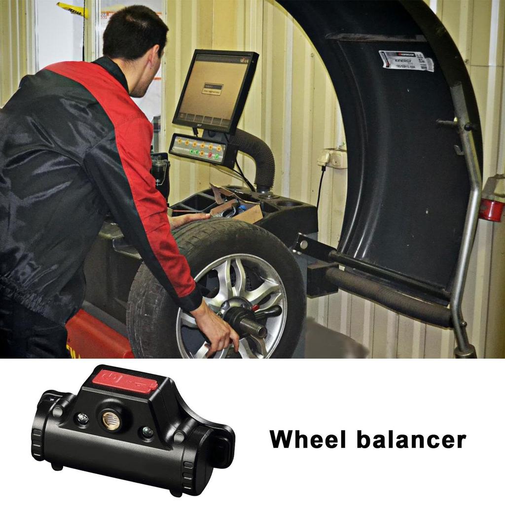 Wheel Balancer Locator - Car Tire Positioner Tool | 2 LED Car Wheel Balancer