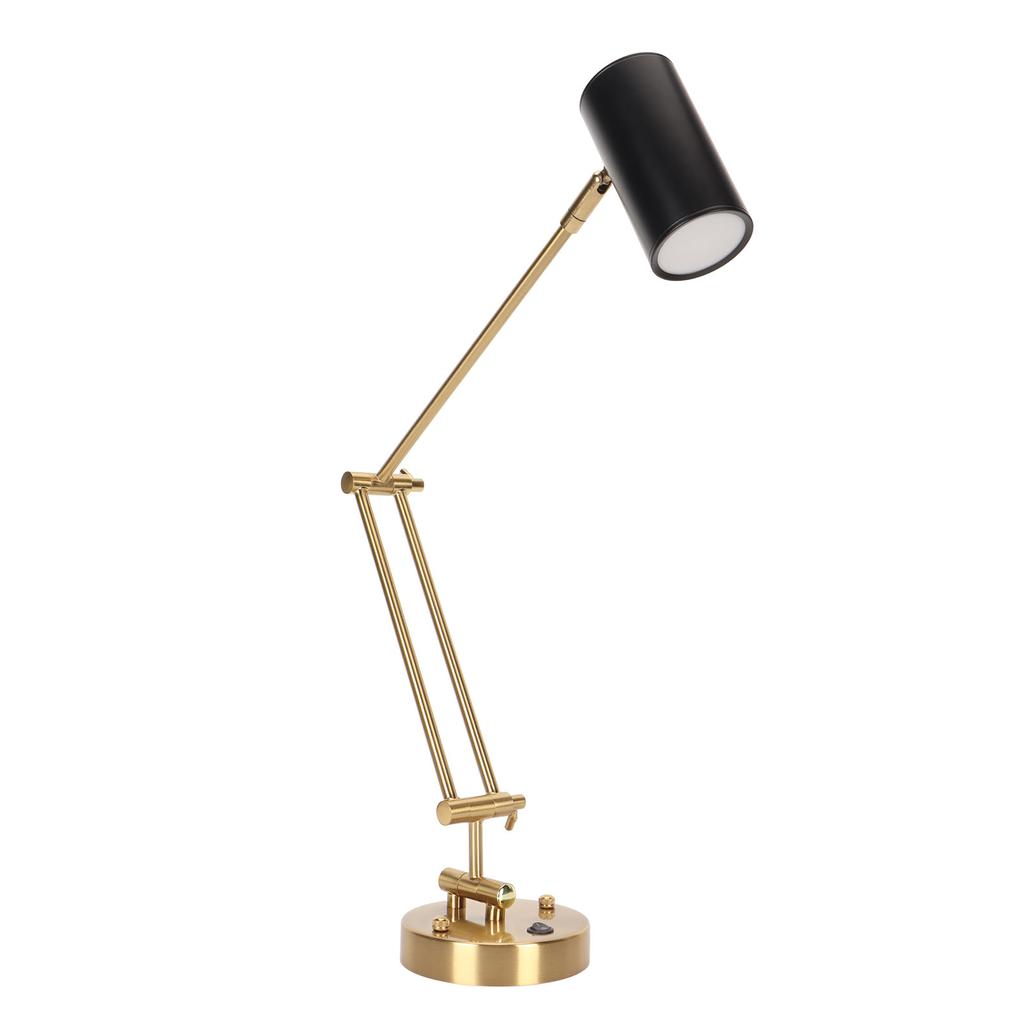 Wall Sconce Swing Arm Plug In Modern 3000K Warm Lighting Button Control with E27 Bulb LED Wall