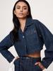 New Dark Casual Denim Suit for Women