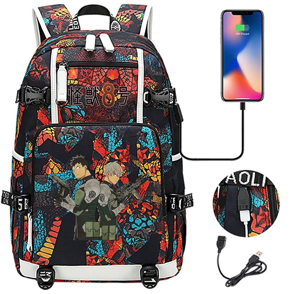 Schulrucksack mit großer Kapazität und Schultergurt; Schüler Drei-teiliges Federmäppchen-Set