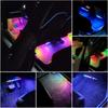 4-in-1 5V-12V RGB LED Interior light LED Lamp Car Lamp Foot light Car Decorations APP control, dynamic rhythm atmosphere light