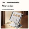 J59 Aluminum Alloy Desktop Stand 360 Degree Rotating Tablet Holder Height Adjustable