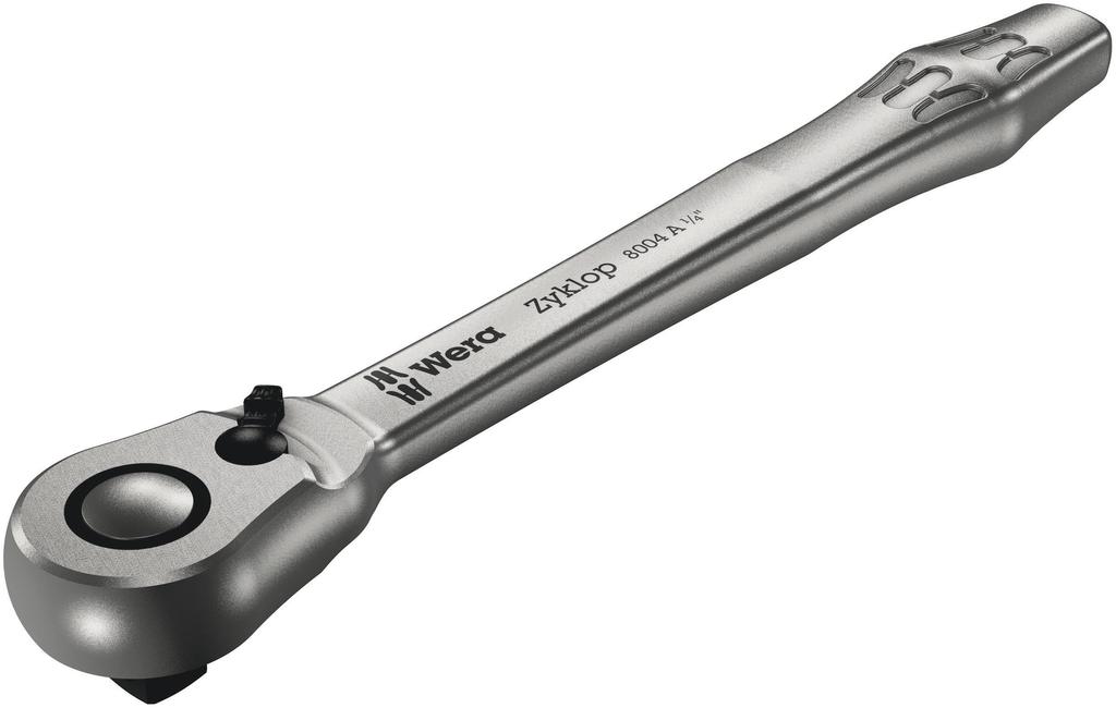 Wera 8004A Zyklop Ratchet Change Lever 004004 "Metal" 1/4"