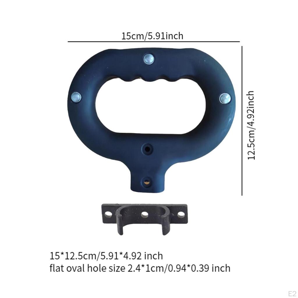 Folding Cart Handle, Handcart Replacement Handle for Garden Shopping Spare Parts, Easy