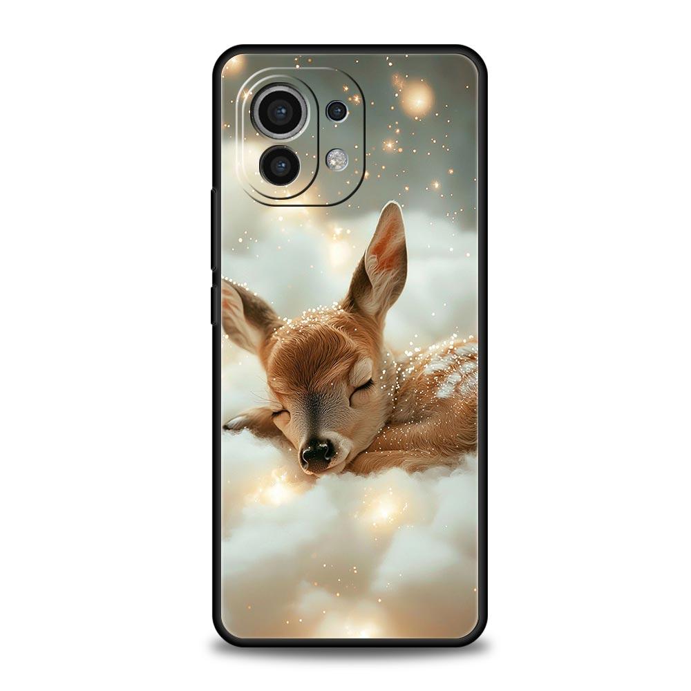 Deer Lichee Pattern Phone Case Cover for Xiaomi Mi 17 15 14 13 12 11 Ultra 15T 14T 13T 12T 11T Pro Lite 5G Soft TPU Shell Capas