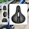 Bicycle Saddle PU Leather Sponge Cycling Seat Comfortable Bike for