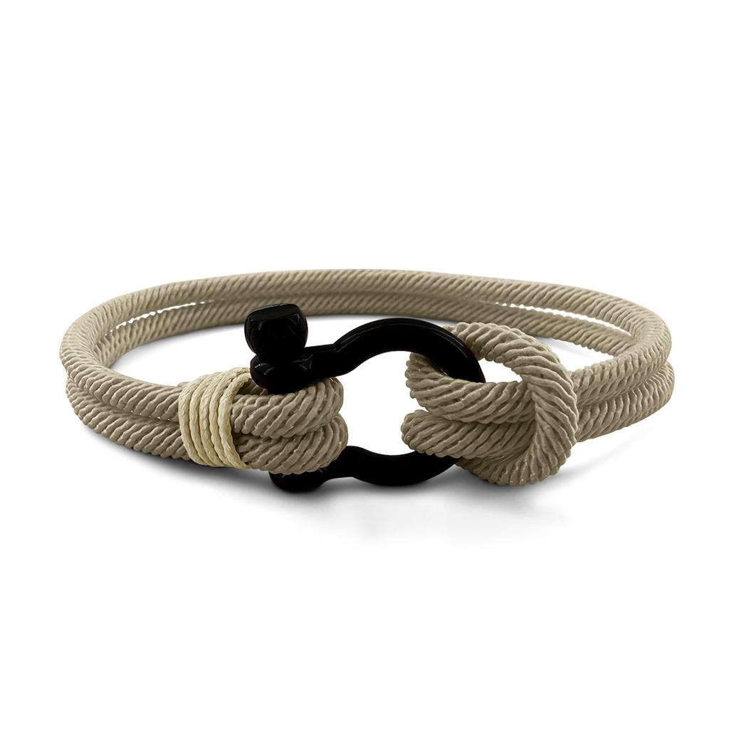Fashion Bracelet Men's Braided Bracelet Lock Stainless Steel Couple Red Rope Hand Rope Student Jewelry