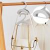 3/5Pcs White Plastic Purse Hanger Hooks Smooth Anti Scratch Edge Curved Design For Closet Storage