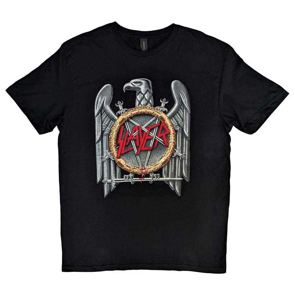 Футболка с логотипом группы Slayer Silver Eagle XL