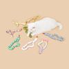 Pet Cat Toy Greedy Snake Teeth Grinding Durable Pet Plush Toy Funny Interactive Cat Dog Toy