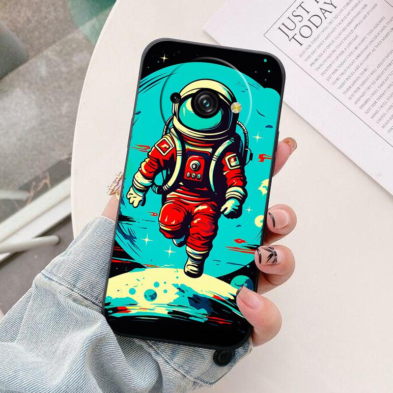 Для телефона Oukitel C59 Pro Чехол астронавт Модный Силиконовый Защита Камеры Задняя крышка Для Oukitel C59 Pro Funda Coque C59Pro Oukitel C59 Pro