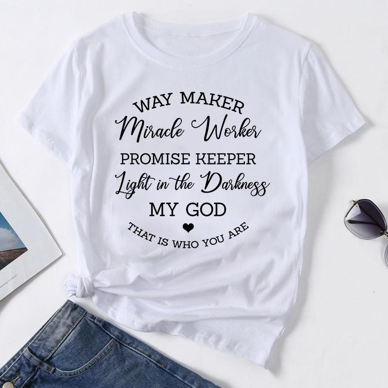 God T Shirts Faith T Shirts Christian Gifts Christian Shirts Funny Graphic Tee Shirt Casual Fashion Tops