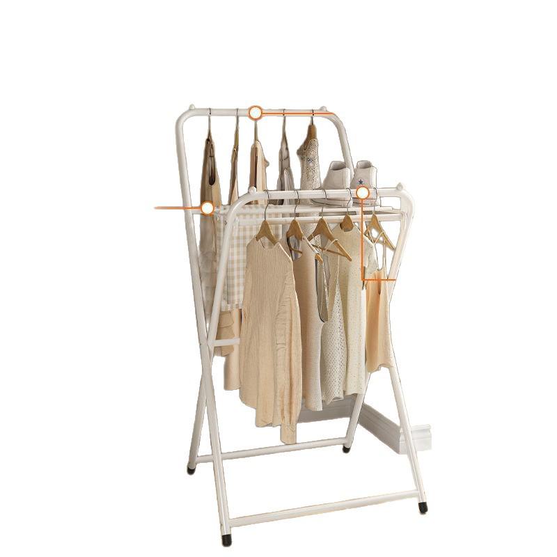 Freestanding Clothes Rack: Folding Indoor/Outdoor Dryer and Coat Stand