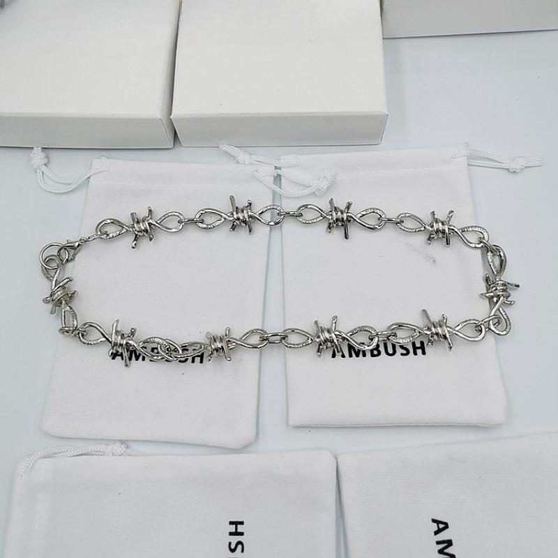 

Ожерелье Bramble, яркая цепочка на шею, цепочка на ключицу, властное креативное колье для мужчин и женщин, универсальные украшения