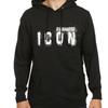 Unisex Pure Cotton Hooded Sweatshirt - Trendy American Style, 330g Men's & Couples' Autumn Jacket