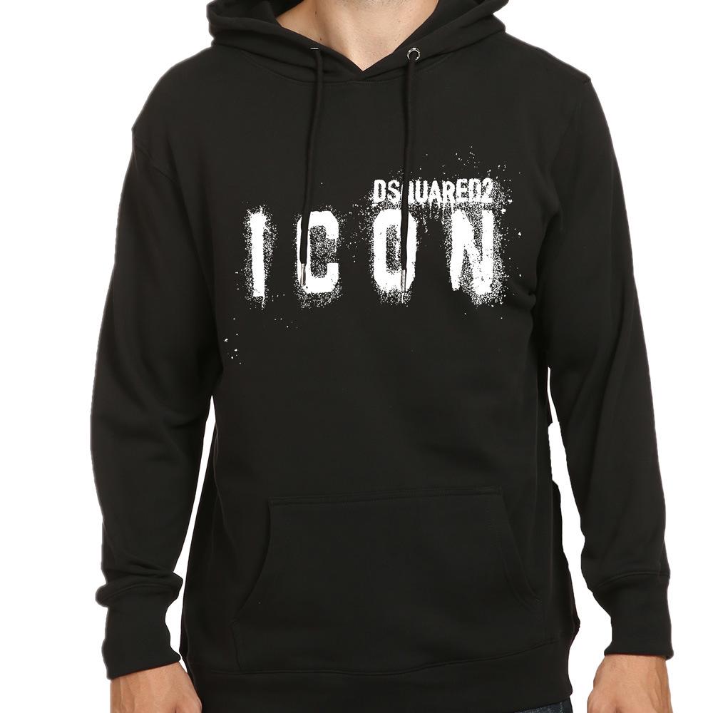 Unisex Pure Cotton Hooded Sweatshirt - Trendy American Style, 330g Men's & Couples' Autumn Jacket