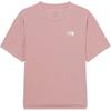 Logo Pullover Round Neck Short Sleeve Regular T-Shirt Women Tops Rose-Pink NT7UR81B