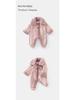 DUUDUU Winter Cotton Rompers for Newborns & Infants, Fleece-Lined, Class A, Thick Jumpsuits