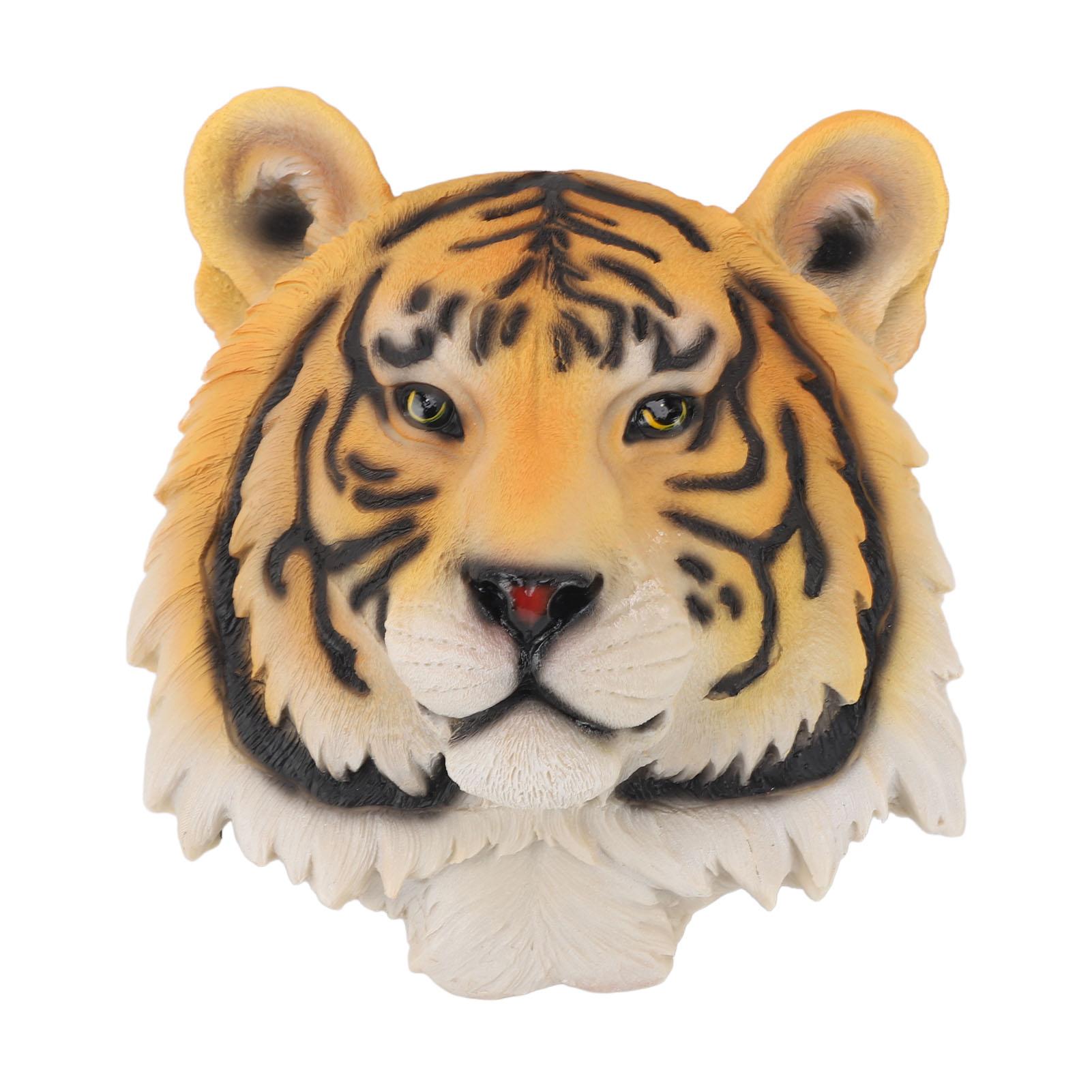 

3D-моделирование статуй животных Настенный декор Смола Уникальные изысканные статуи животных Настенные подвески Tiger