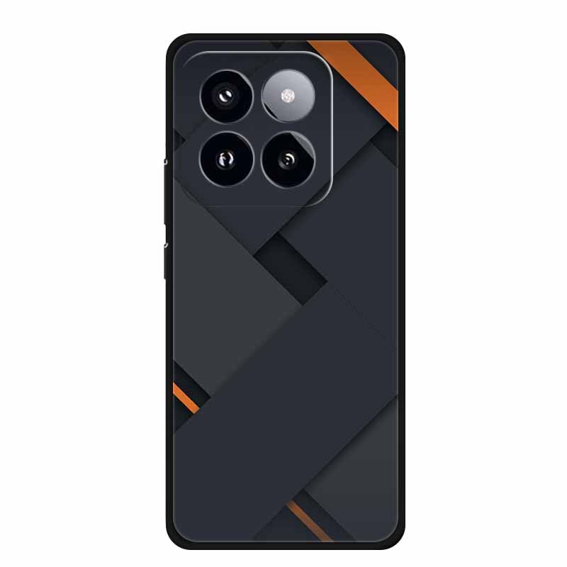 For Xiaomi 14T PRO Case Luxury Soft Silicone TPU Phone Cases Back Cover For Xiaomi14T Bumper Protective Shockproof Love fundas