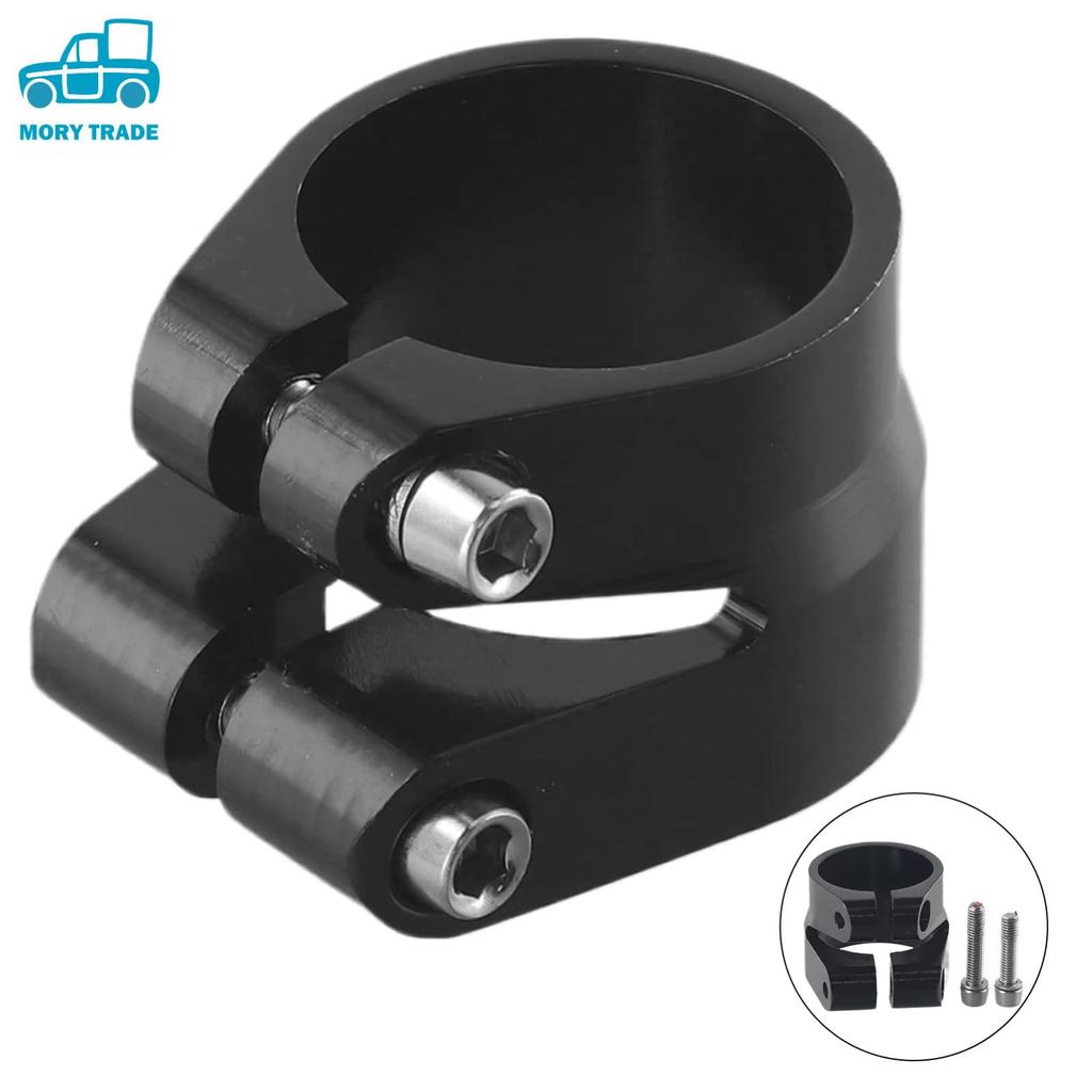 MORYTRADE Seat Clamp Double Type Seatpost Clamp for Road Carbon Bicycles, Bikes, MTBs, Frames, 31.8/34.6mm