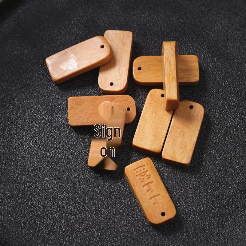 Rosewood DIY Shangshangqian Mobile Phone Pendant Accessory - Creative Gift