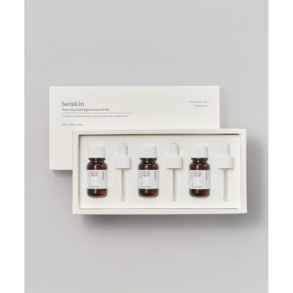 Beiskin [Blemish Blemish Remediation Clinical] Baskin Pure Vita Dark Spot Ampoule 3 Pack  15  Pure Vitamin NONE