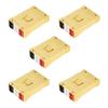 5Pcs Wire Quick Connector 3 In 6 Out OJ636 Yellow Male Female Plugin  for Light