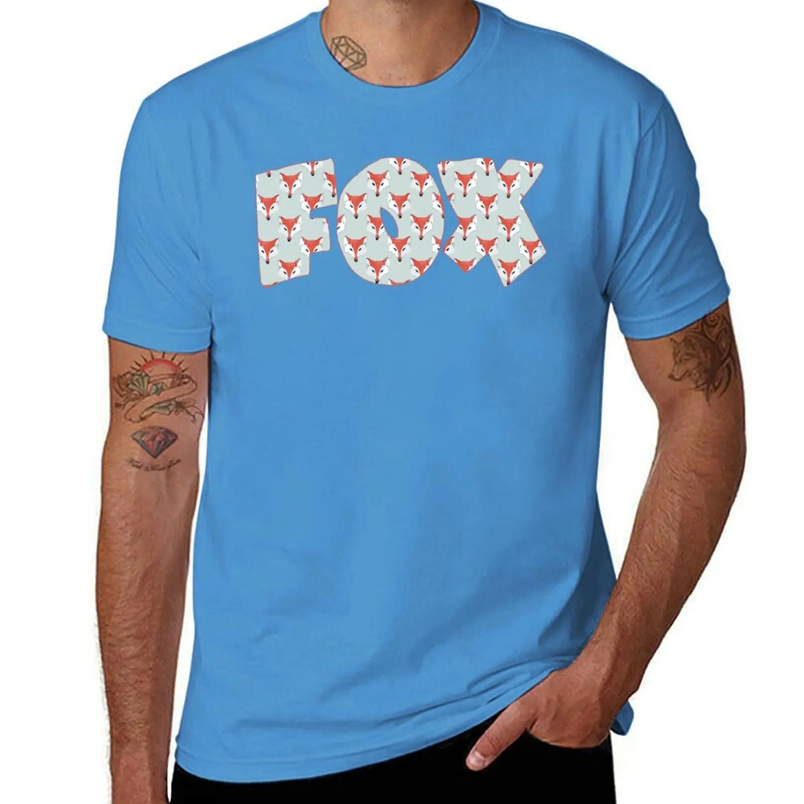 Fox Pattern on Sage TShirt Short sleeve tee heavyweights graphic t shirts Mens t shirts S
