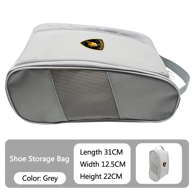1pcs Car Emblem Sneaker Storage Bag Emblem Style Accessories For Lamborghini LP570 LP610 Urus LP700 LP770 Gallardo Aventador