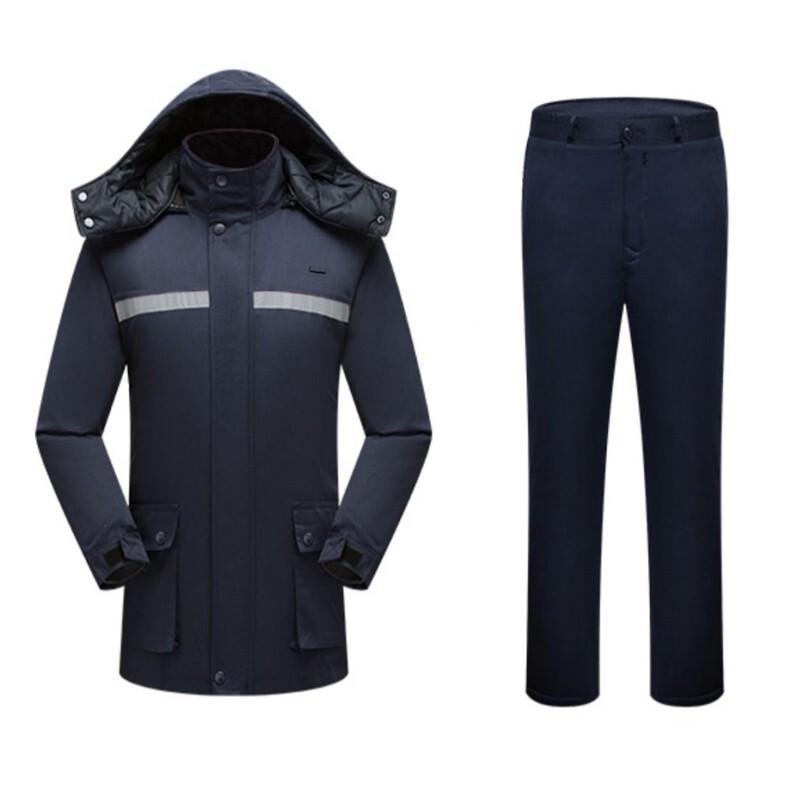 HMY HMY8881309 Men s Navy Winter Detachable Work Jacket 155/80