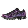 SALOMON XT 6 Running Shoes Unisex Black Purple Sneakers 477956