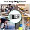 Digital Angles Finders Protractor Inclinometer with Magnetic Base Precisions Measurement Tool Protractors for Woodworking