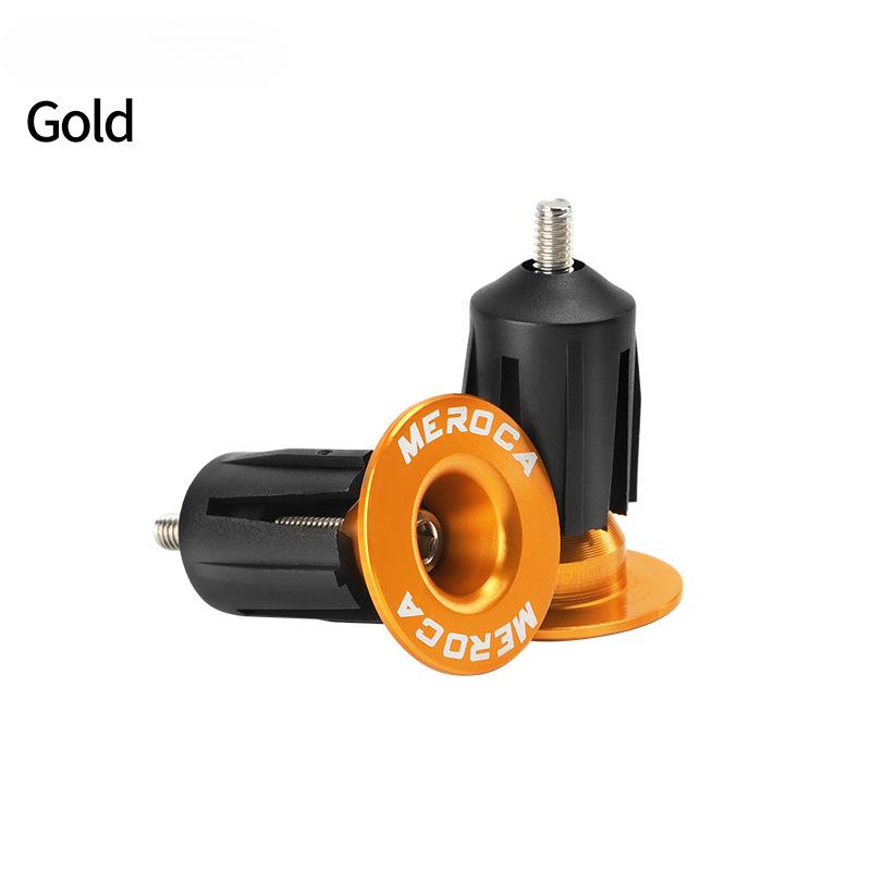 1 Pair Mountain Road Bike Handlebar End Plugs Color Aluminum Alloy Handle Bar End BMX MTB Bike Grip Cover Bicycle Accessories