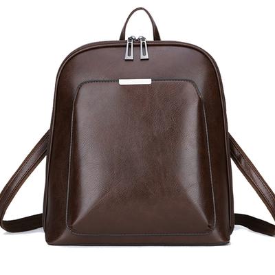 Zaino vintage in pelle da donna Zaino da scuola di grande capacità per borse a tracolla per il tempo libero per ragazze