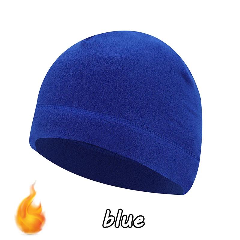 Motorcycle Winter Warm Thermal Fleece Hats Wide-Brim Fleece Skiing Motorcycle Riding Hat Windproof Outdoor Cycling Headgear Cap