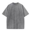 230g Pure Cotton Drop Shoulder Vintage Batik T-Shirt, Short Sleeve, Oversized, Custom Print Logo.