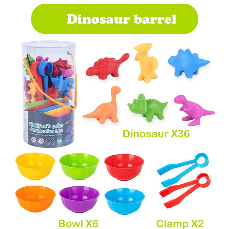 Animal Series Children's Early Education Enlightenment Counting Toys Teaching Aids Family Cognitive Classification Toys