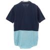 Mr.GENTLEMAN made in Japan Border Pattern Short sleeve Polo shirt M Fawn Men's Used
